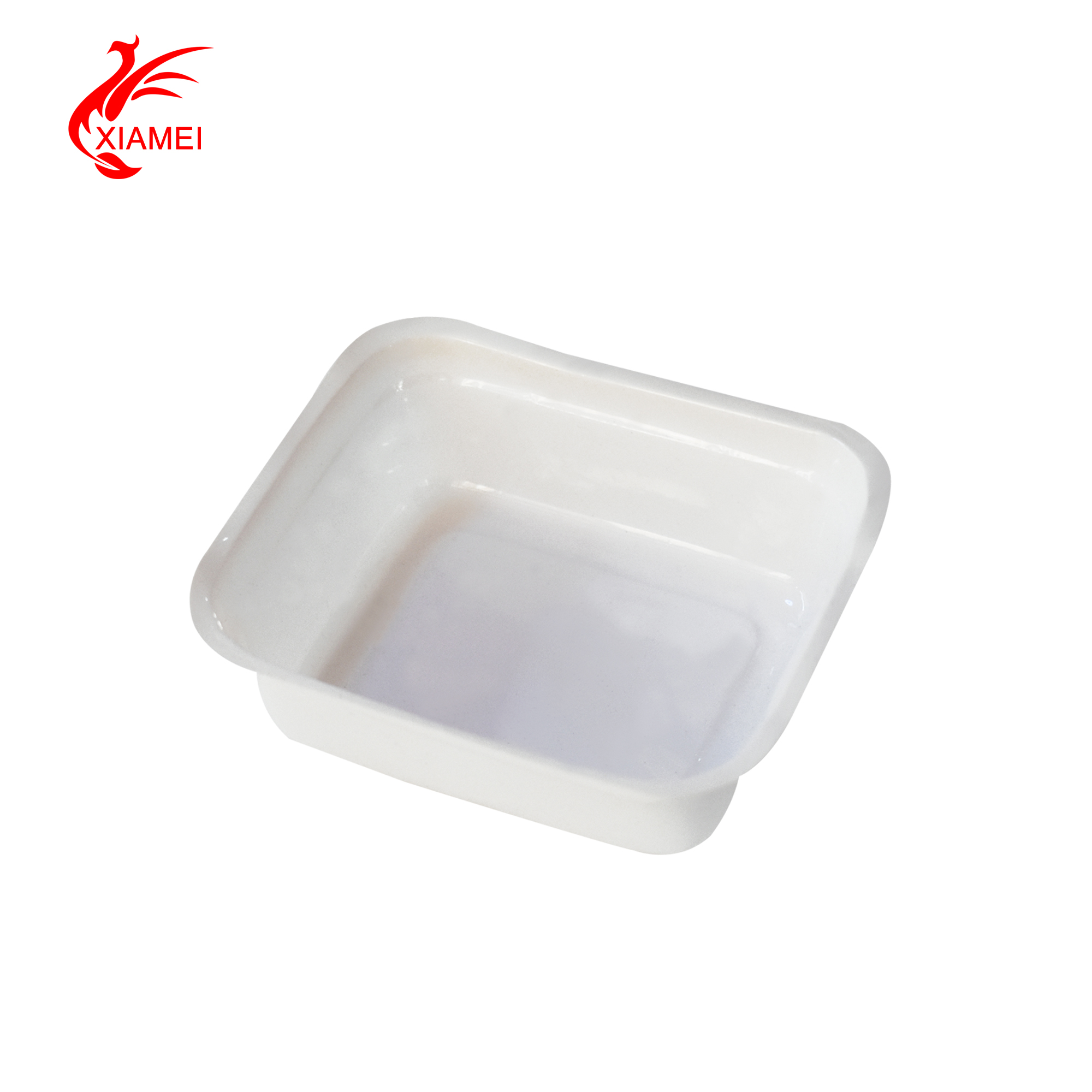 eco-friendly OEM design white blister tray food container