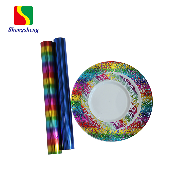 Factory Price Colorful Custom Hot Stamping Hologram Foil For Pvc Plastic