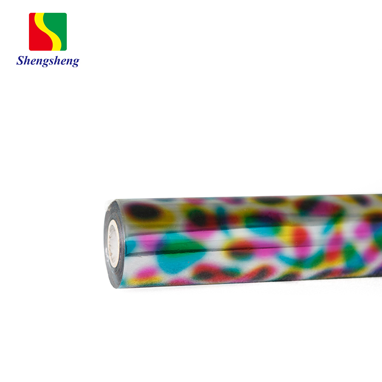 Hot Selling Customized Egg Roll 7 Colourful Multicolor Hot Stamping Foil For Plastic Paper
