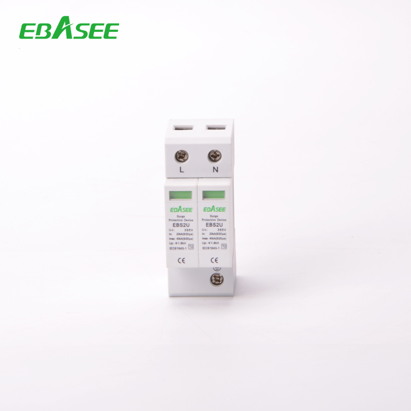 High cost effective IEC standard 140,275,320,385,400,420,440V three pole surge protective