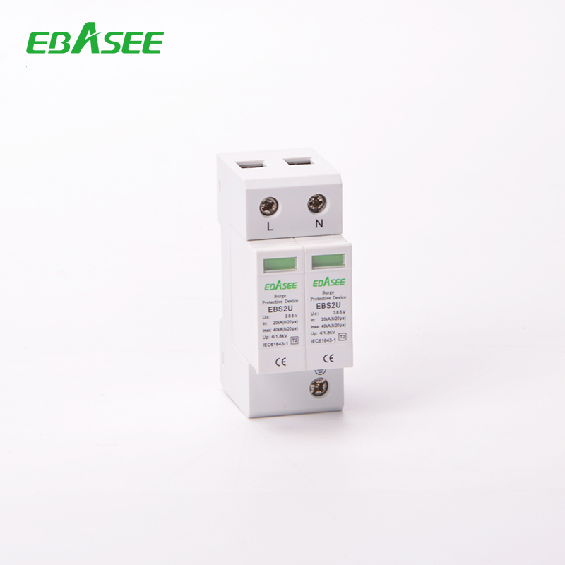 High cost effective IEC standard 140,275,320,385,400,420,440V three pole surge protective