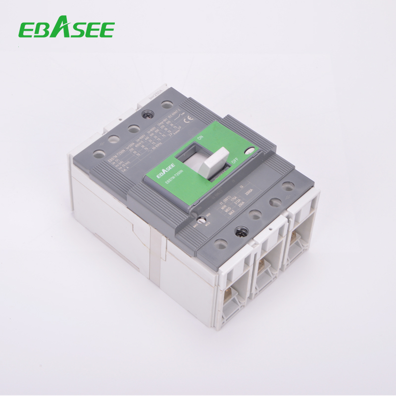 Industrial use AC 500V, AC 800V Thermal Magnetic type mccb molded case circuit breaker