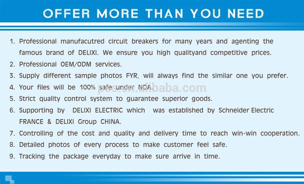 DELIXI 4 pole 12v coil ac electrical contactor price