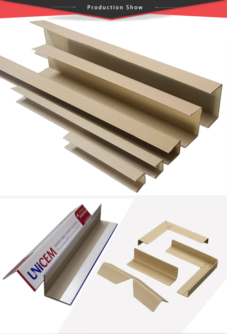 L-sharp box corner protectors cardboard packaging corner Pallet Corner protector