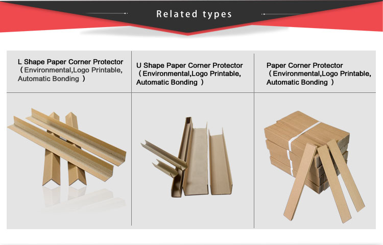 L-sharp box corner protectors cardboard packaging corner Pallet Corner protector