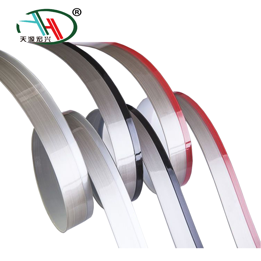 2019 Popular in Europe Of Wood PVC Edge Banding Tape Pre-glued Price With High Quality