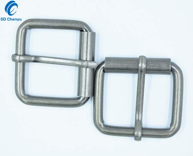 Factory Wholesale Metal Wire Roller Needle Belt Buckles with Single Prong for Sales