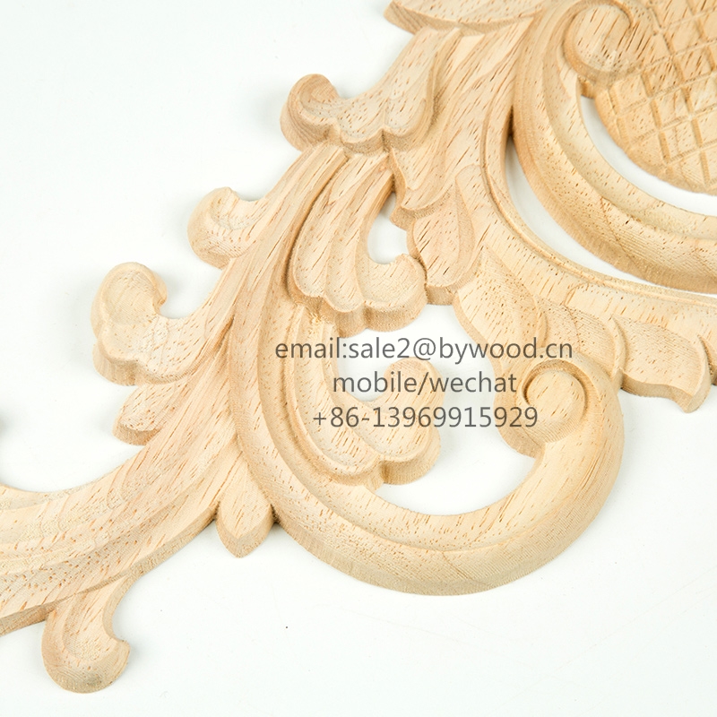 hand carved wood onlays  decorative wood applique