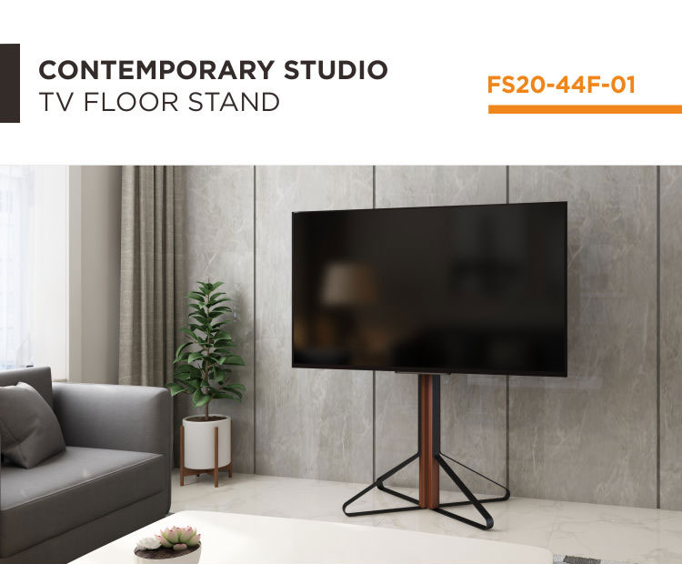 Contemporary Artistic Studio TV Floor Stand