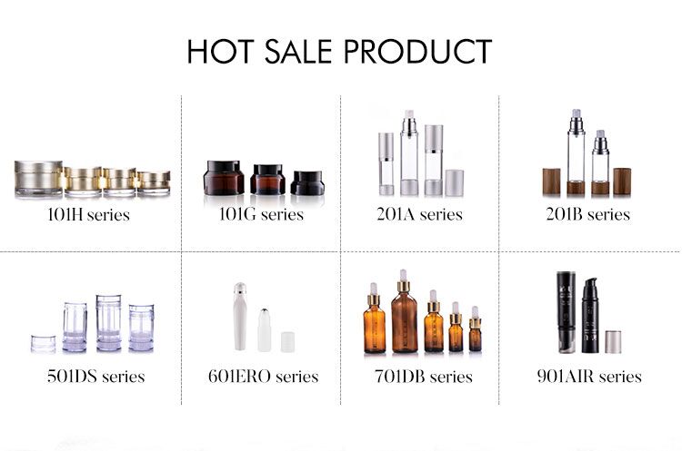 BDPAK Hot Selling Cosmetic Bottle Plastic Make Up Kit Jar