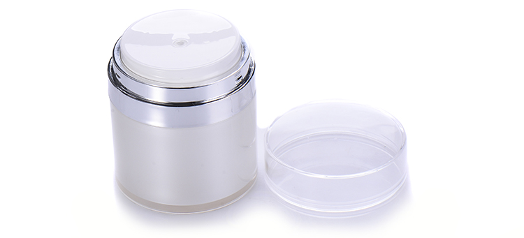 BDPAK Luxury 30ML Custom Color Glass Airless Face Cream Jar With Cap