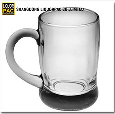 wholesale durable stylish clear engraved 160ml saucer grip juice tea glass cup