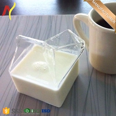 Half Pint Glass Milk Box Transparent Milk Box Glass Mugs