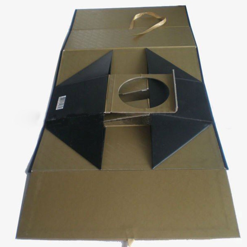customized folding kraft paper gift box