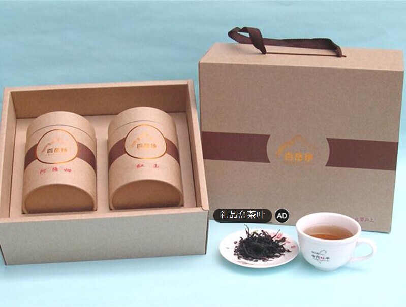 customized high end paper tea packing