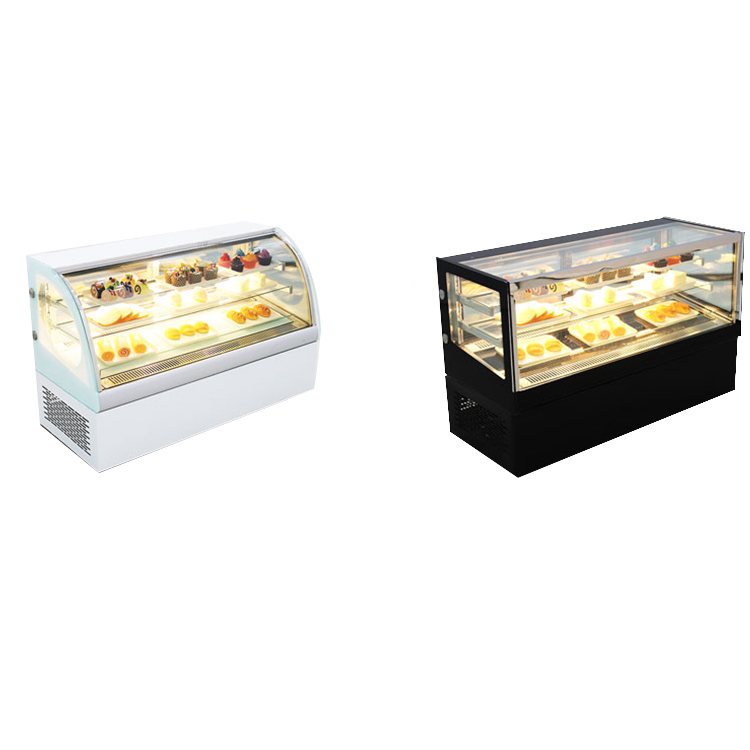 BingHe mini table top cooler cake display cabinet showcase chiller