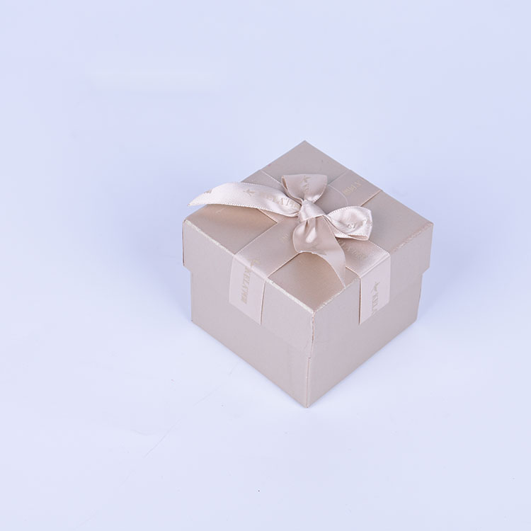 Hot Sale Custom Logo Cardboard Jewelry Packaging Ring Box