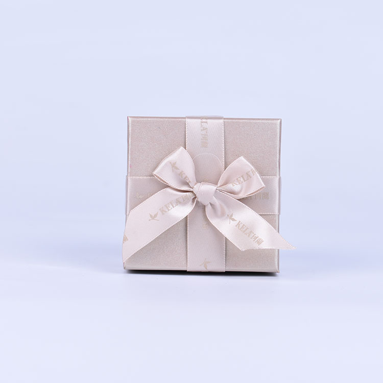Hot Sale Custom Logo Cardboard Jewelry Packaging Ring Box