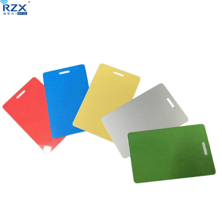 Standard Credit Card Size Special Pantone Color Punched Hole PVC Loyalty Card