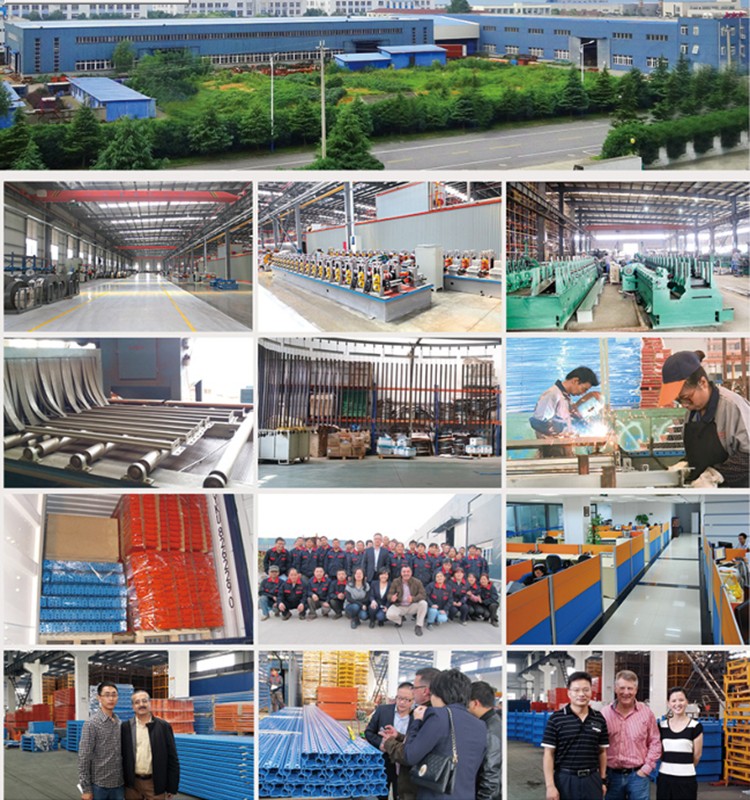 Dexion type post of steel Mezzanine for warehouse Industrial Platform