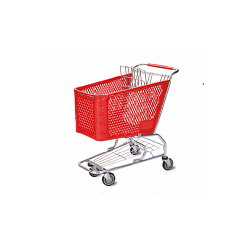 New!!!!! supermarket plastic basket shopping trolley cart-certification ISO9001 and GS